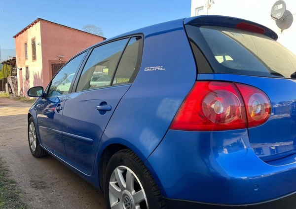 Volkswagen Golf cena 14900 przebieg: 280000, rok produkcji 2006 z Kościerzyna małe 56